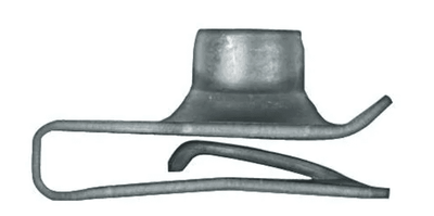 #5412 TYPE 'U' TINNERMAN NUT STEEL BLACK  (GM #1494254, 12337873, FORD #45265-S2)  3/8-16