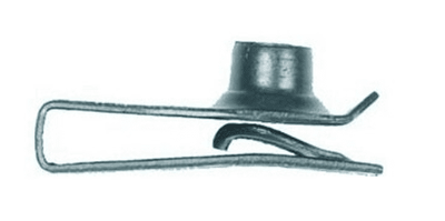 #5480 TYPE 'U' TINNERMAN NUT STEEL BLACK   1/4-20