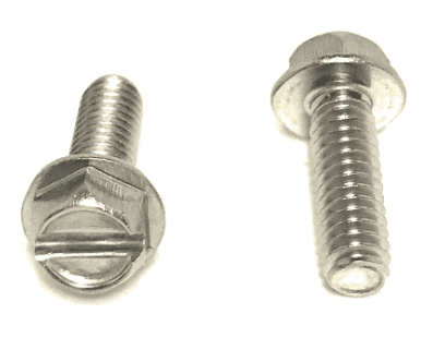6/32 X 3/4 HEX WASHER SLOT MS STAINLESS