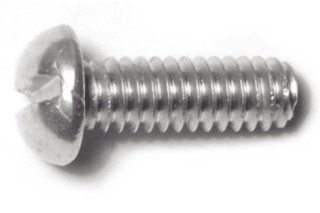 6/32 X 3/8 RH SLOT MACH SCREW ALUMINUM