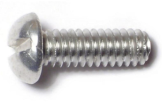 6/32 X 5/16 RH SLOT MACH SCREW ALUMINUM