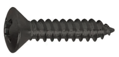 6 X 1/2 OVAL PHIL SMS <B/><I/>BLACK OXIDE</I></B>