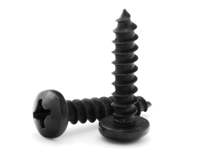 6 X 1/2 PAN PHIL SMS <b/><i/>BLACK OXIDE</B></I>