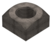 7/16-14 SQUARE NUT PLAIN STEEL