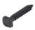 7/16 X 2-1/2 SQUARE HEAD LAG BOLT <b/>PLAIN STEEL</b>