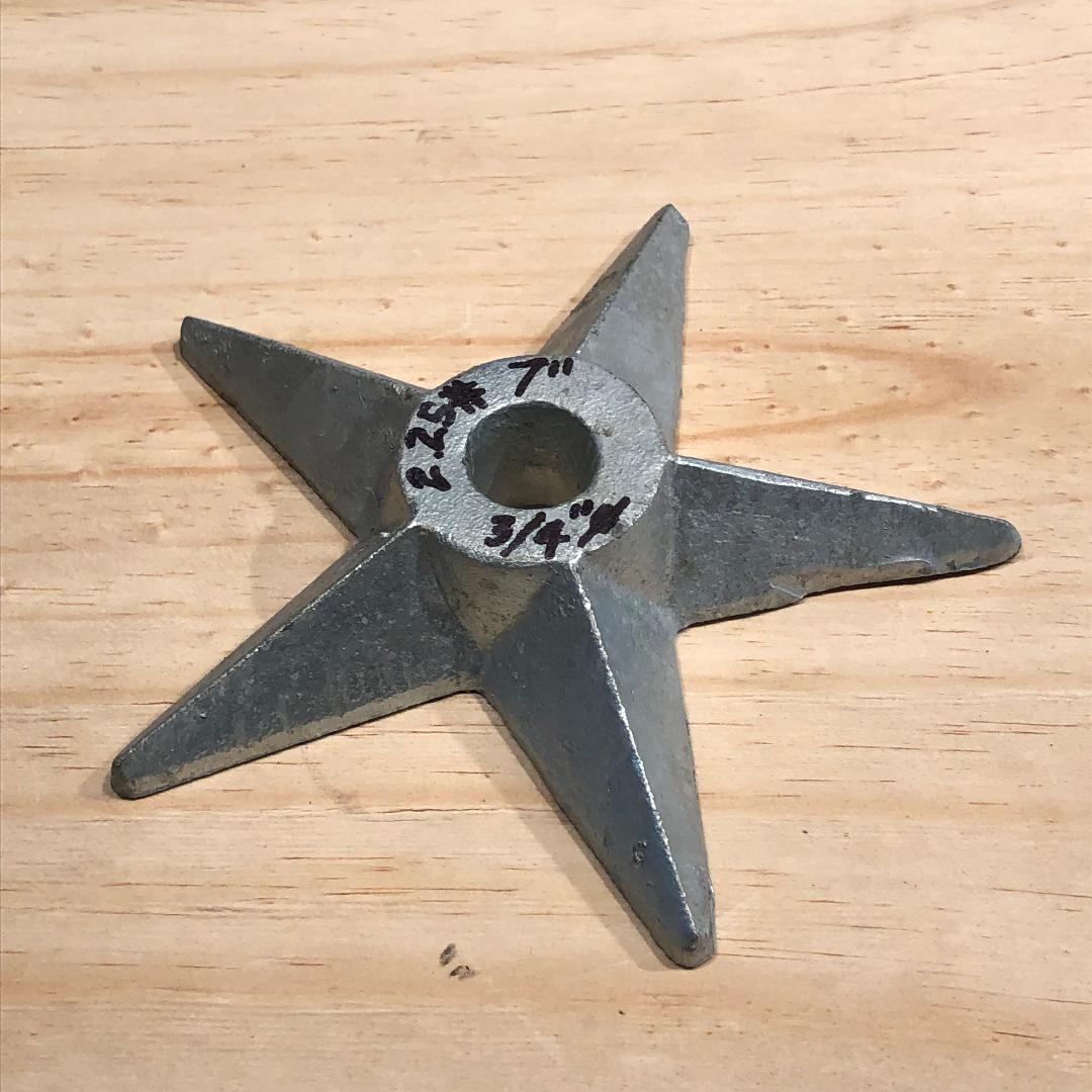 7" (5 POINT) STRUCTURAL STAR BUILDING RETAINING WASHERS