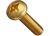 8/32 X 5/8 PAN PHIL MACH SCREW BRASS