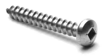 8 X 1 PAN <b/>SQUARE DRIVE</B> SMS ZINC