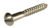 8 X 1 ROUND SLOTTED WOOD SCREW STAINLESS
