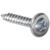 8 X 3/4 Round Washer Head Sharp Point Lath Screw    (100'S)