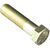9/16-18 X 5-1/2 HEX CAP GR 8 ZINC YELLOW