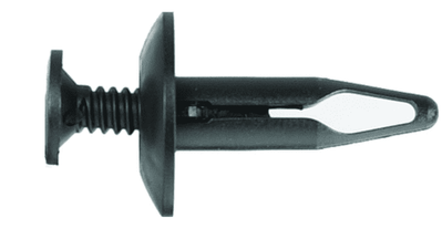 #9067 Radiator Screw Retainers Black Nylon  1/4" Hole, 29/32" Stem