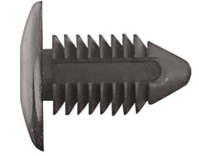 #9352 Front End Stone Shield Retainer Black Nylon  3/8" Hole Size
