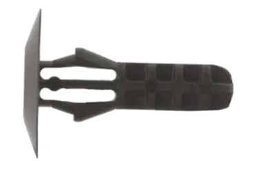 #9977 Bumper Retainer Black Nylon  1/4" Hole, 21MM Stem, 16MM Head
