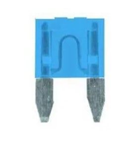  (#1737PK)  Blue ATM Blade Type Mini Fuse 15 AMP