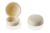 HINGED SCREW COVER-ANTIQUE WHITE