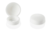 HINGED SCREW COVER-WHITE