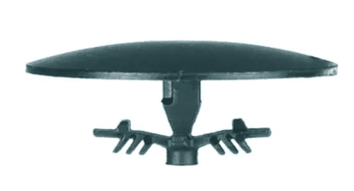 #9945 Hood Insulation Clip Black Nylon  7.5mm Hole Size, 10mm Stem  (Acura)