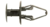 #10375 Push Type Retainers  9.5mm Hole, 18mm Flange, 20mm Stem 