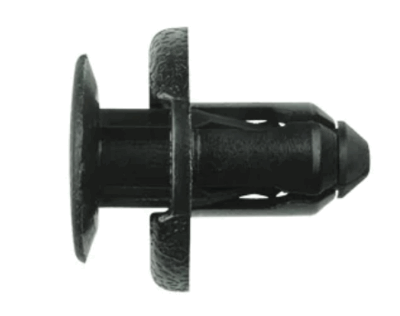 #10536 5/16" Rear Bumper Cover Push Type Retainer Black Nylon