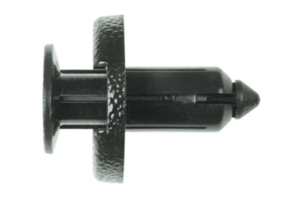 #10616 Nylon Radiator Retainer Black Nylon 8mm Hole, 13mm Stem Length