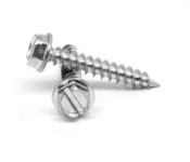 HEX WASHER SELF-PIERCING SCREWS ZINC (Extra Sharp Point)