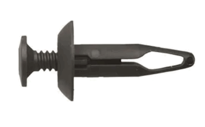 #9968 Phillips Screw Retainer Black Nylon 1/4" Hole, 29/32" Stem, 5/8" Flange 