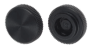 PLASTIC <B/>KNURLED</B> THUMB SCREW KNOBS ONLY