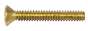 <b/>OVAL PHILLIPS</b> MACHINE SCREWS BRASS