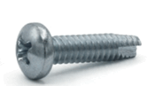 <B/>Pan Head</B> Phillips <B/>Type '23'</B> Thread Cutting Screws Zinc Plated