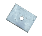 <B/>RECTANGULAR</B> PLATE WASHERS HOT GALVANIZED