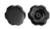 ROSETTE <B/>BLACK</B> PLASTIC <I/>KNOB ONLY</I> FOR <B/>M8 DIAMETER</B> SOCKET CAP SCREW