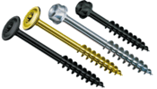 <b/>SPAX&reg;</b>  SCREWS  <i/>(No Pre-Drilling Required In Most Materials)</i>