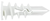 SPM-100 'TOGGLER' <b/>Mini Snapskru Anchor </b> <i/>(For #6-#8 Screws)</i>