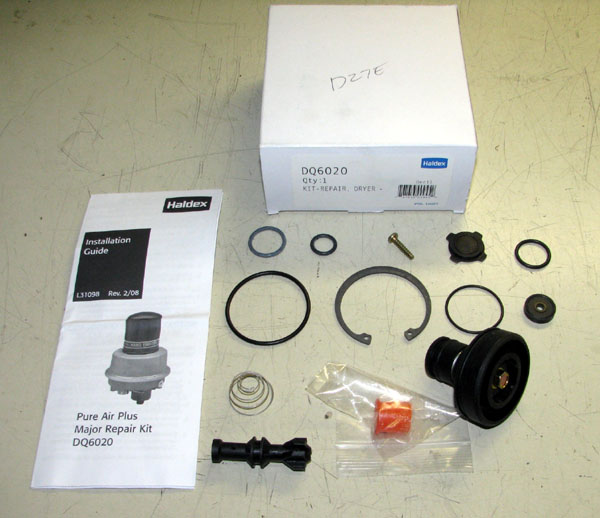 Air Dryer Purge Valve Repair Kit For M35A3 & M939 w/ ABS, Haldex "Pure