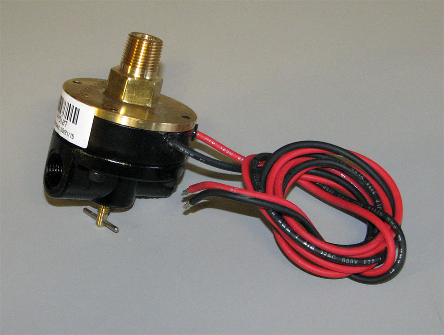 Air Reservoir Automatic Moisture Ejector Valve (3/8” pipe) w/ 12 Volt Heater,  995104