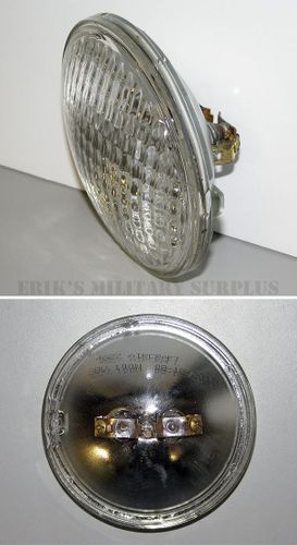 Aircraft Sealed Beam Lamp, 28V/100W, 4627
