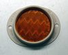 Amber Reflector, 3 Inch Lens, Desert Tan Metal Frame, MS35387-2-T
