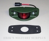 Side Clearance Light LED (383-Green Housing) Red Lens, 12446845-2 /  Grote 82112