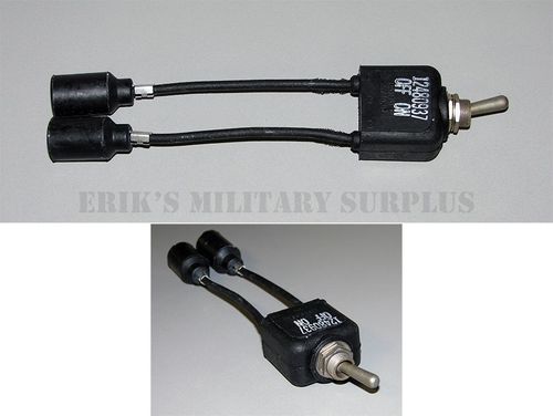 Toggle Switch, HMMWV Blower Fan On/Off, Waterproof, 12480937 / 6005718
