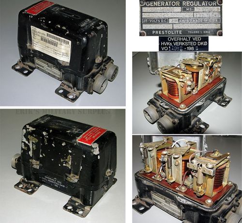 Voltage Regulator 28 Volt 25 Amp, Prestolite VBC-4004UT