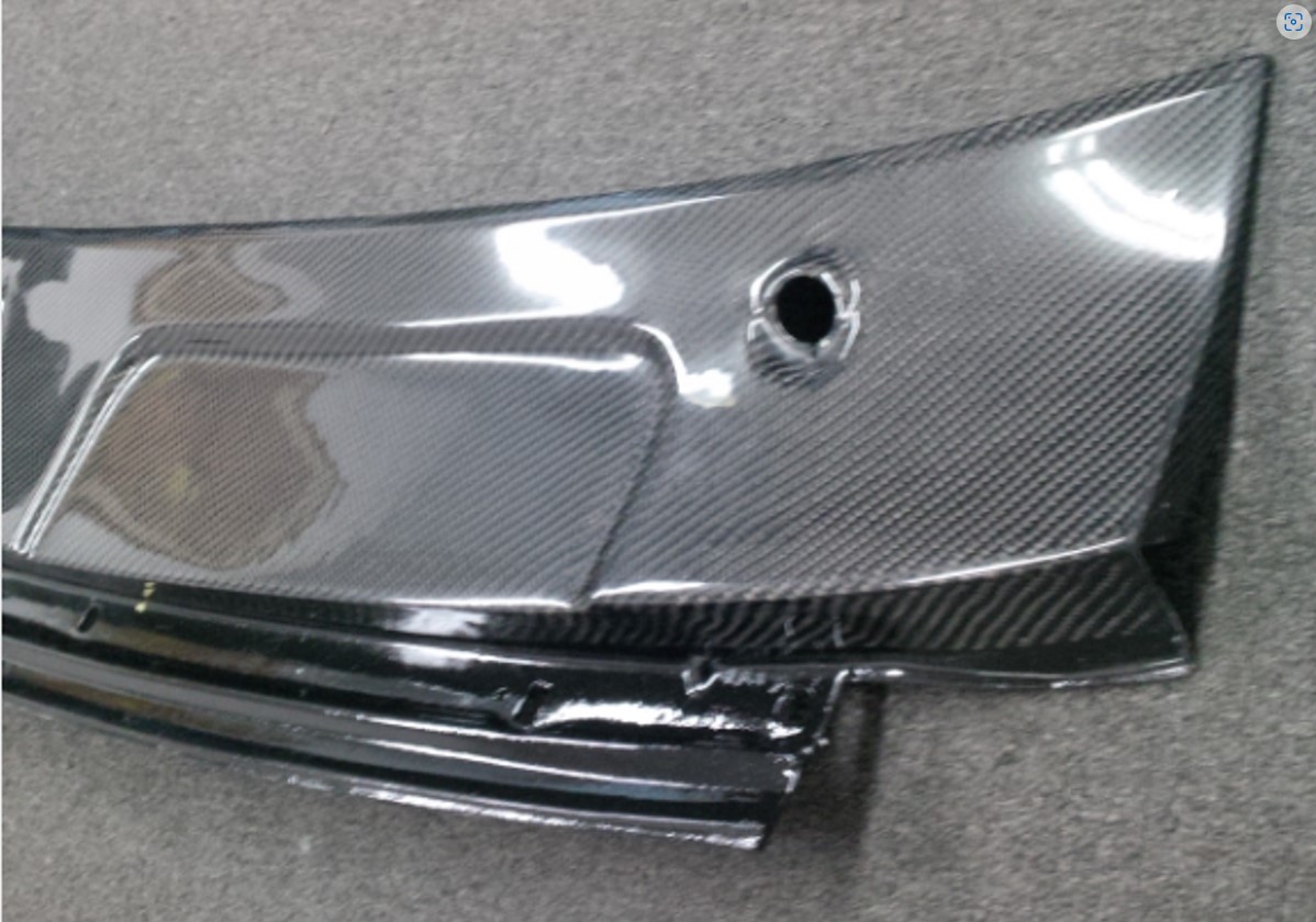 19671969 Chevrolet Camaro Carbon Fiber Cowl Panel