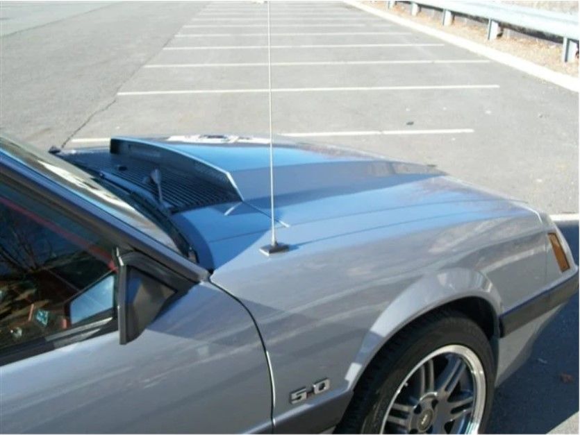 Ford Mustang GT Hood Stripe Decal - For 1985-1993 Mustang Models - 3M / Oracal Vinyl Graphic
