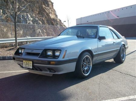 1984-1986 Ford Mustang Fiberglass Cowl Hood