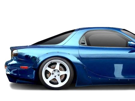 1993-1997 Mazda RX-7 Duraflex TKO Boss Wide Body Rear Fender Flares 