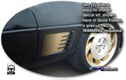 1995 1996 Chevrolet Corvette C4 Vent Graphic Kit 1