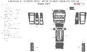 1998-2002 Cadillac Eldorado Interior Dash Trim Kit w/ Cassette & CD Player, 20 Pcs, OEM Match