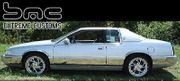 1998-2004 Cadillac Seville STS Stainless Rocker Panels, 8 3/4" Tapered, 10 Pcs