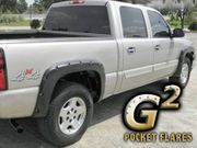 1999-2006 Chevy Silverado 1500/2500/3500 Rivet-Style Fender Flares 