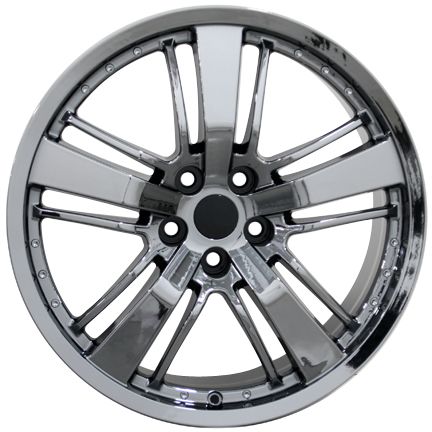 20" Fits Camaro - SS Wheels - Black Chrome 20x9 SET